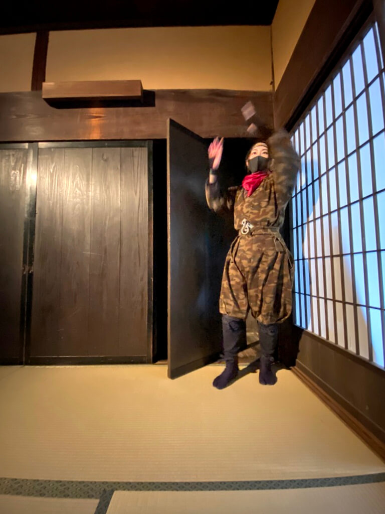伊賀流忍者ショーと博物館の写真