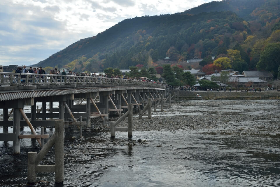 嵐山・渡月橋の写真