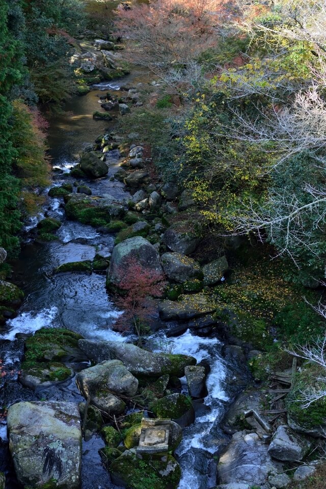 王滝渓谷の写真