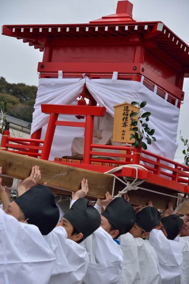 豊年祭・田縣神社の写真
