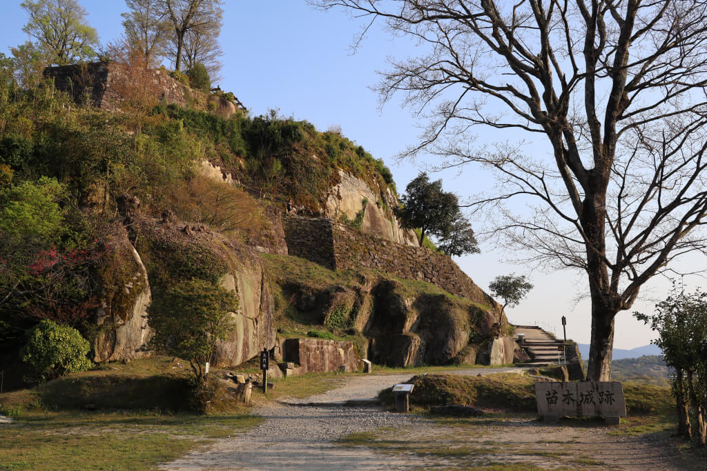 苗木城跡の写真