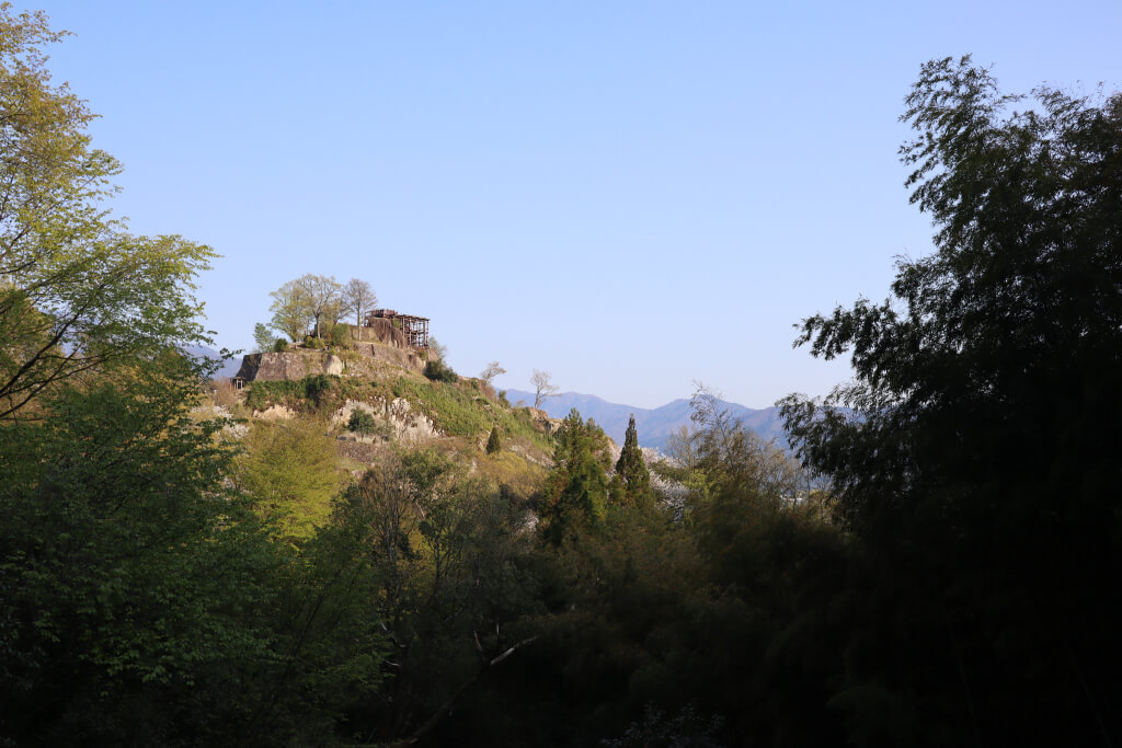 苗木城跡の写真