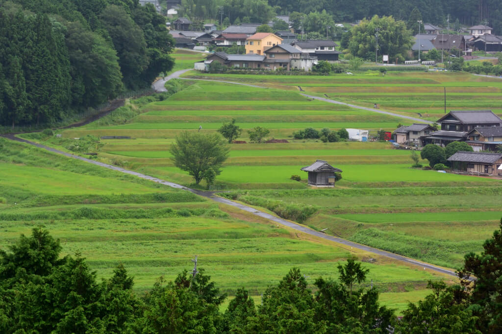 農村日本一景観展望所の写真