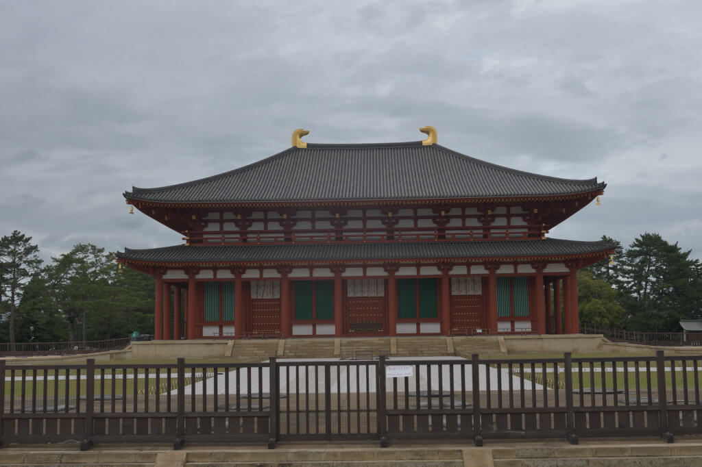 興福寺の中金堂写真