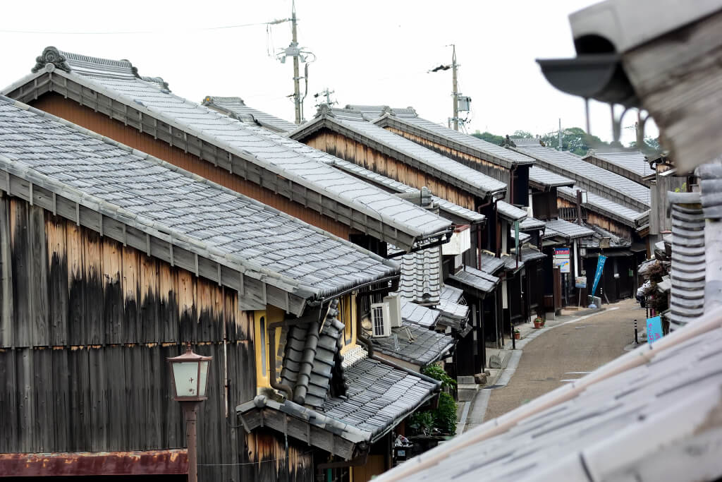 関宿の写真、東海道亀山市