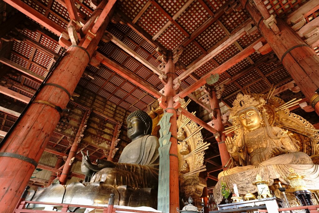 奈良の大仏の大きさ写真1